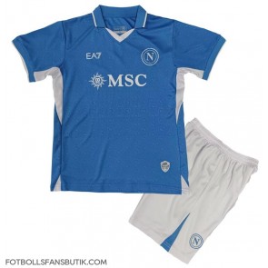 SSC Napoli Replika Hemmatröja Barn 2024-25 Kortärmad (+ Korta byxor)